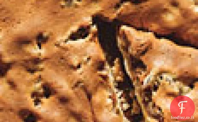 Miele, data, e Pecan crostata