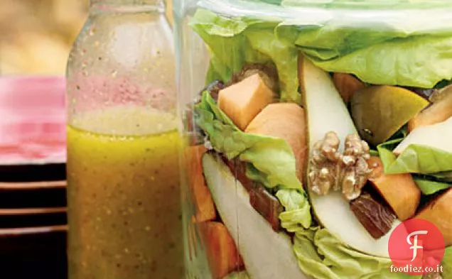 Insalata di cachi e pere