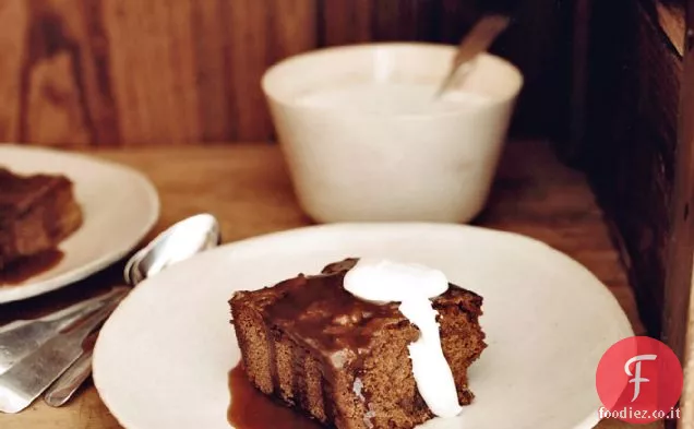 Budino appiccicoso al caramello