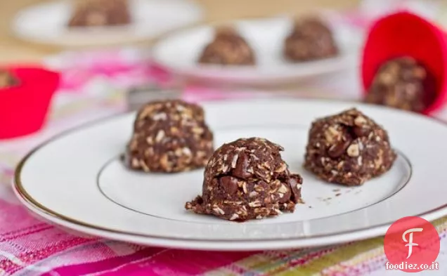 Due morso doppio giù cioccolato fondente Brownies