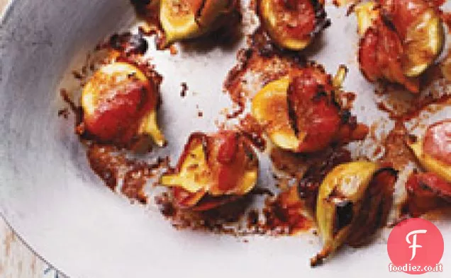 Fichi Verdi alla griglia con Pancetta
