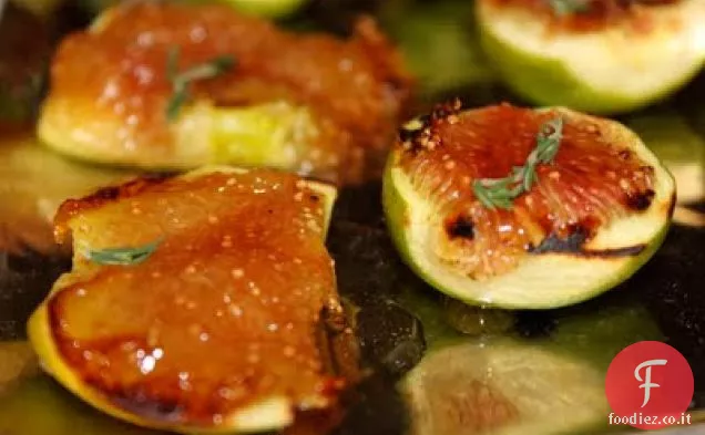 Fichi alla griglia con Miele e Timo