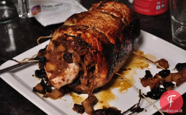 Fig-ricetta arrosto di maiale ripieno