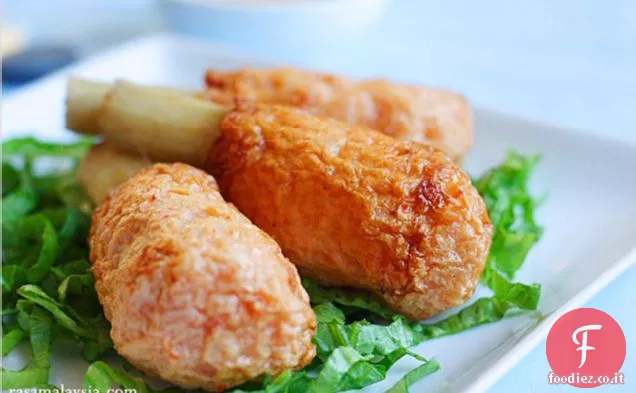 Gambero di canna da zucchero vietnamita (chao Tom)