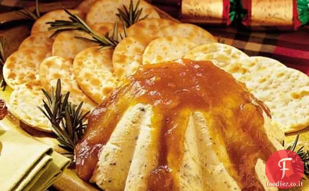 Formaggio al rosmarino con conserve di fichi
