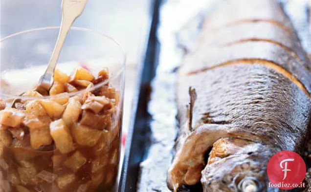 Chutney di pere e fichi asiatici