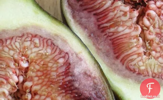 Fico decadente e acqua di rose frullato