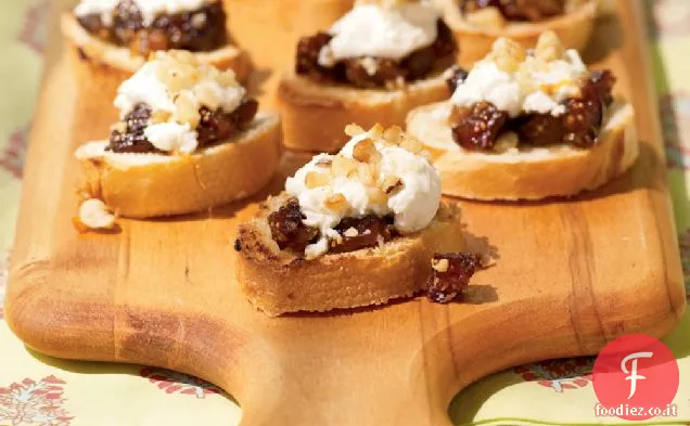 Bruschetta di Fichi e Caprini