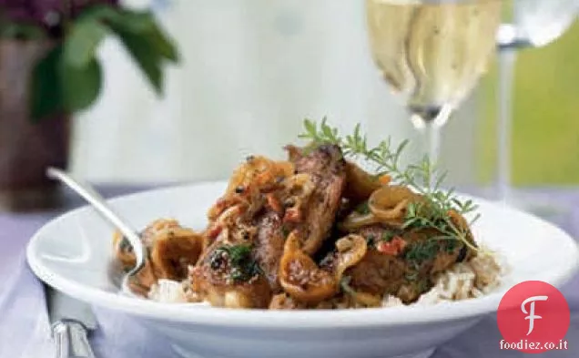 Pollo con Pancetta e Fichi