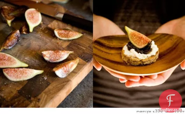 Crostini di Fichi e Caprini
