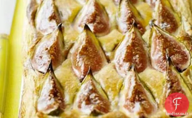 Crostata di fichi e mandorle