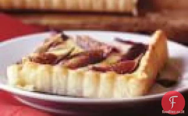 Crostata di Fichi con Formaggio di capra e Timo