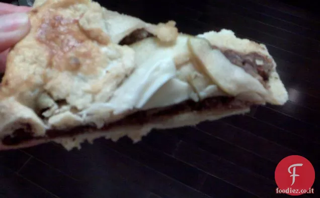 Crostata di fichi, Nocciole, Mele e Pecorino