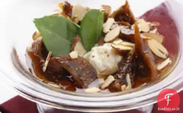 Marsala-Fichi in camicia sulla Ricotta