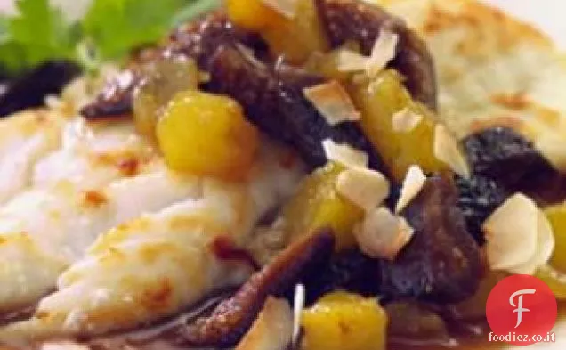 Salsa di fichi secchi e ananas al curry