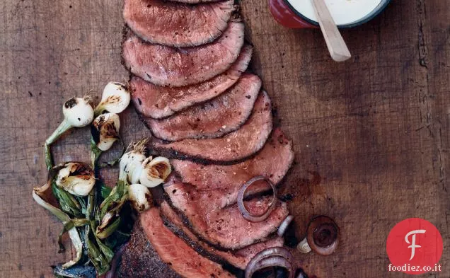 Lonza di bisonte scottata con Ginepro e Finocchio