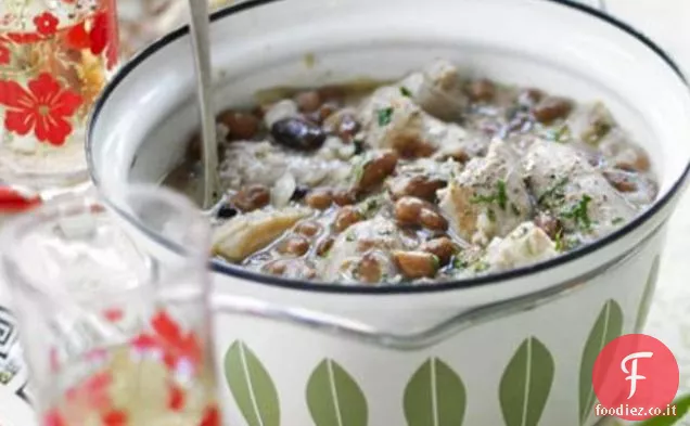 Salsiccia & casseruola di fagioli Borlotti