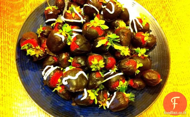 Fragole ricoperte di cioccolato