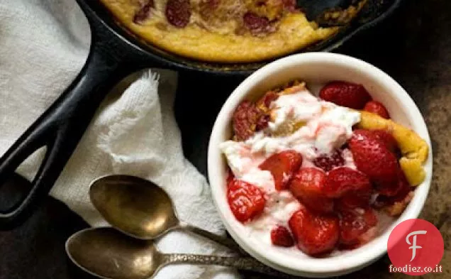 Pane al cucchiaio di fragole