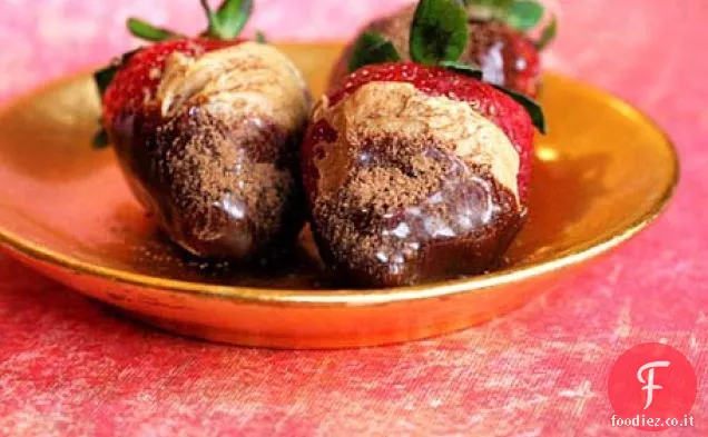 Burro di arachidi Cioccolato Fragole Ricetta