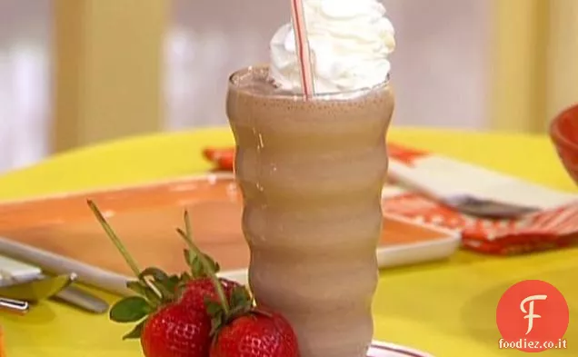 Frullati al triplo cioccolato e fragole