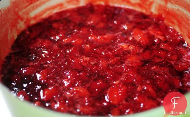 Semplice marmellata di fragole