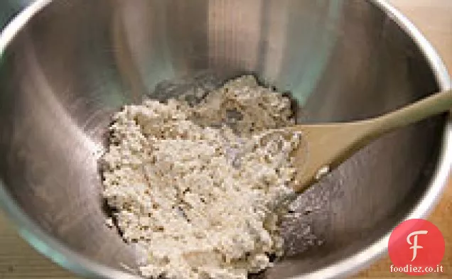 Muffin di farina d'avena alla fragola