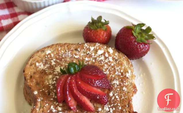 French Toast farciti alla fragola e mozzarella