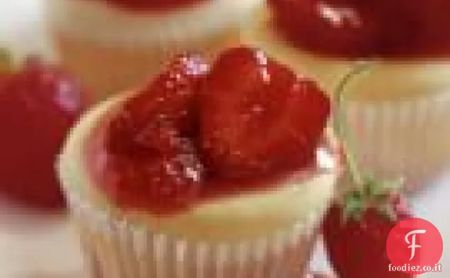 Mini Cheesecake alla fragola