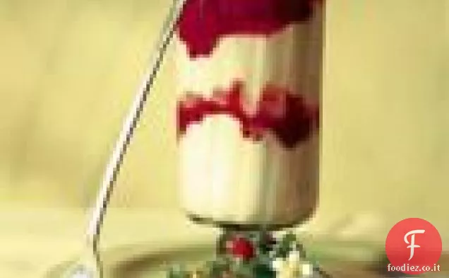 Mousse al Cioccolato Bianco con Fragole