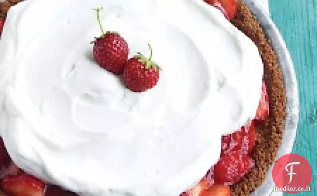 Torta di gelato alla fragola