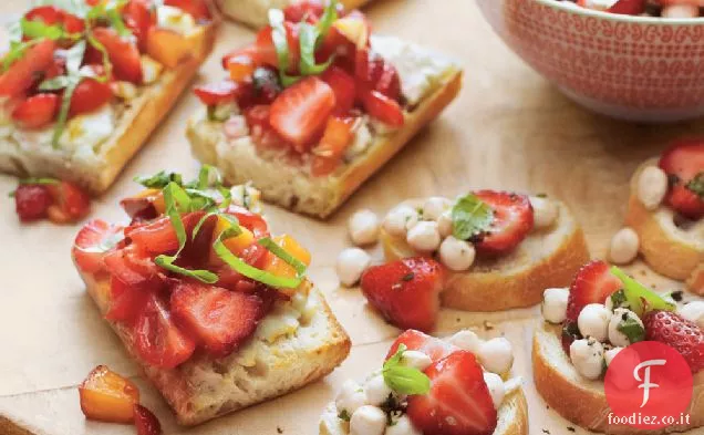 Bruschetta alla fragola