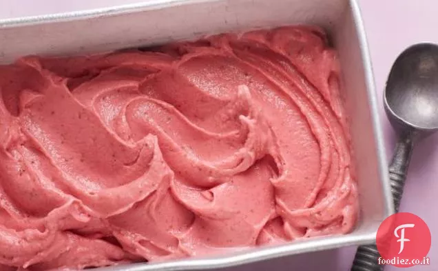 Yogurt gelato alla fragola