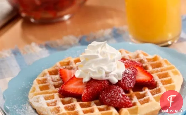Cialde con Fragole fresche