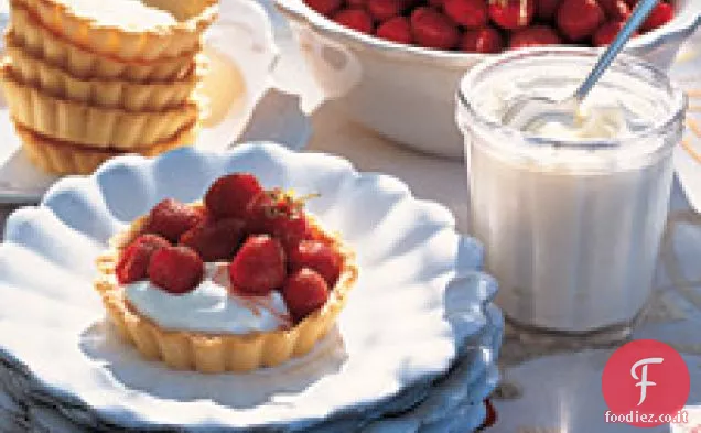 Tartellette alla fragola