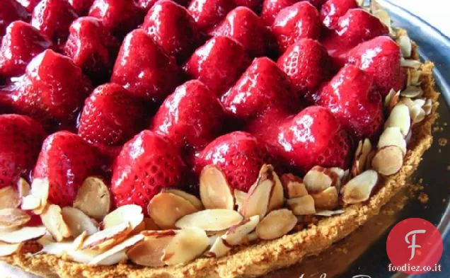 Crostata alla crema di fragole