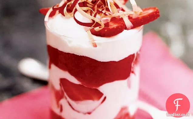 Fragola, rabarbaro e Rosa sciocco