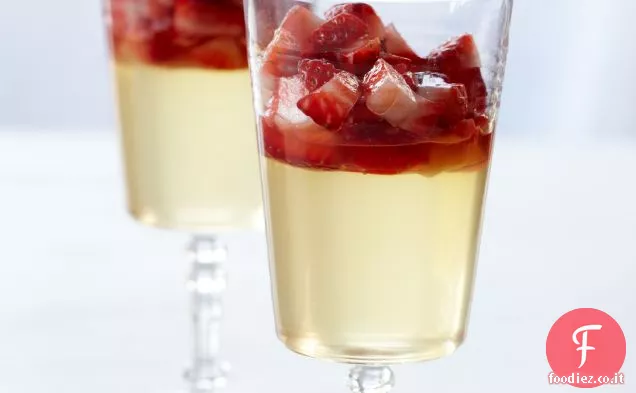 Gelée di Riesling con Conserva di Fragole