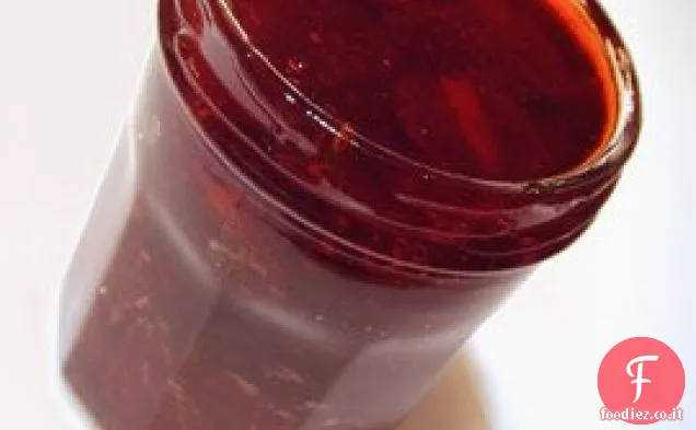 Confettura di Fragole con Pepe nero e Menta fresca]
