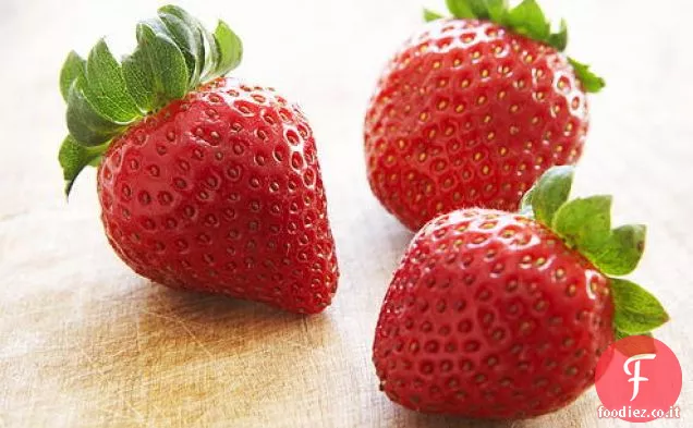 Fragole con Bourbon e Panna montata
