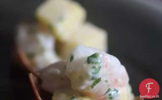 Mini gamberetti & Mango Tazze