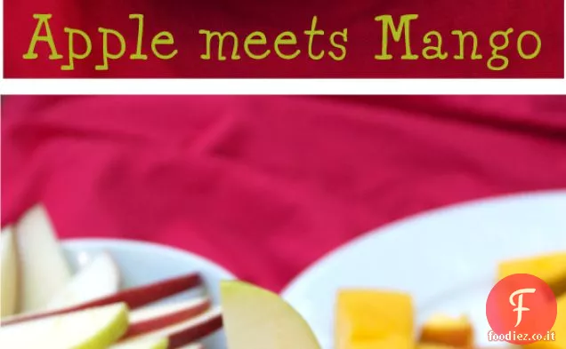 Salsa di mele di mango fatta in casa