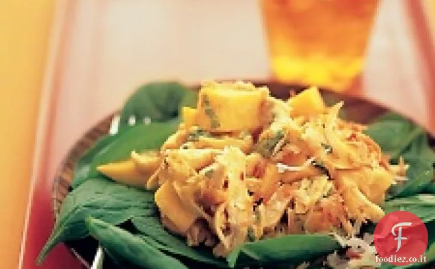 Insalata di pollo al mango