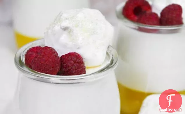 Gelee di mango e yogurt