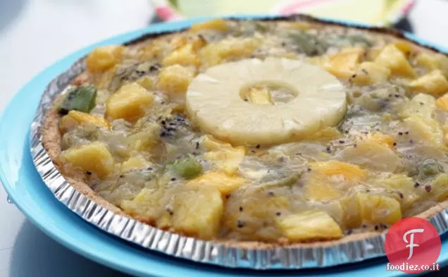 Torta di ghiaccio di frutta tropicale