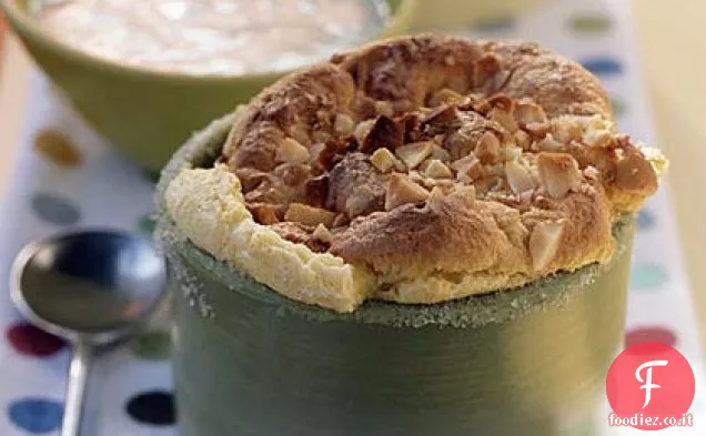 Soufflé di mango e Macadamia