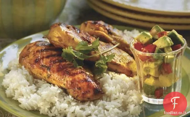 Margarita - Pollo marinato con salsa di Mango