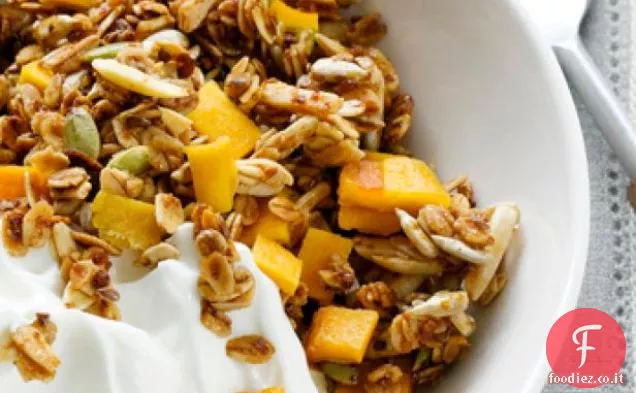 Muesli di Mango-Agave con Yogurt greco