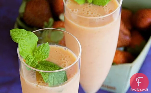Frullato di mango-Zenzero-Fragola