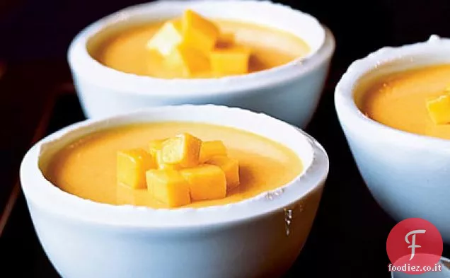 Doppio budino di mango